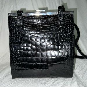 Vintage Gator Leather Italian Bag